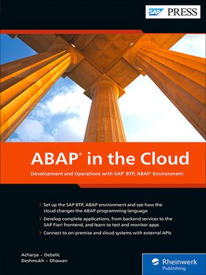 cover image of ABAP in the Cloud